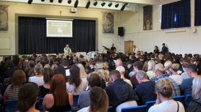 Year 7 Welcome Mass - Photo Diary