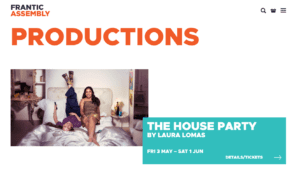 Drama Frantic Assembly Frantic Assembly productions